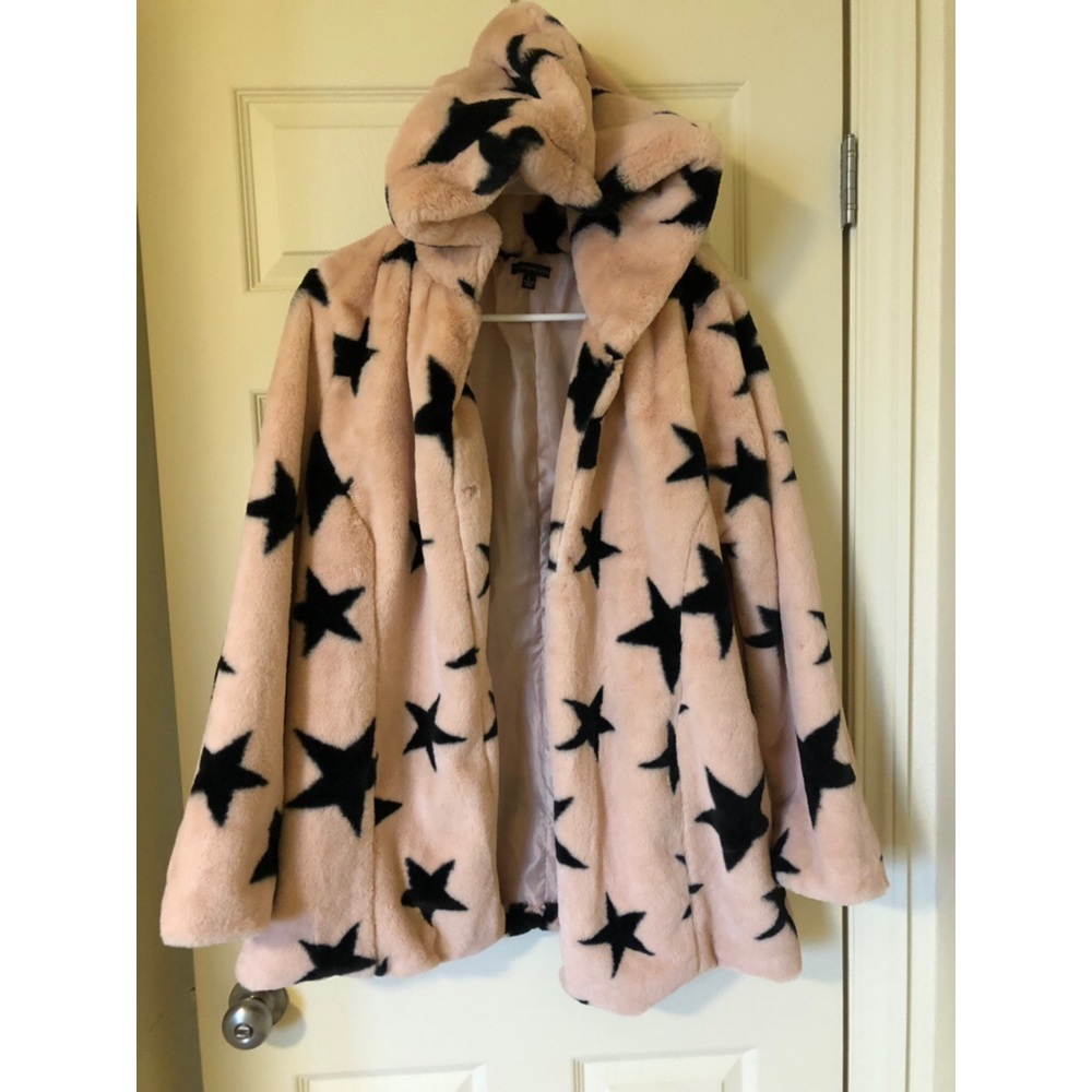 Pink and Black Star Jacket (Large)